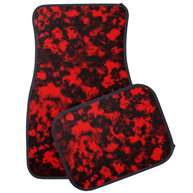 Hot - Molten lava Car Floor Mat (Set)