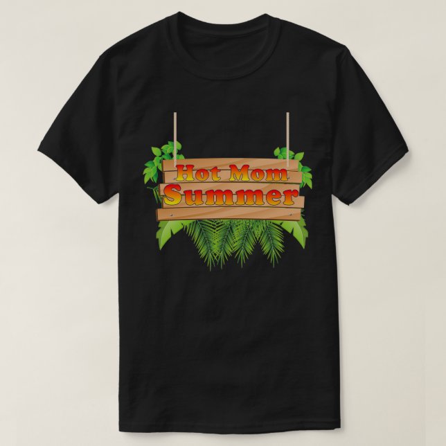 Hot Mom Summer EssentialCopy T-Shirt (Design Front)