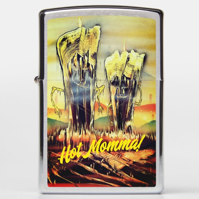 Hot Momma Candles  Zippo Lighter (Front)