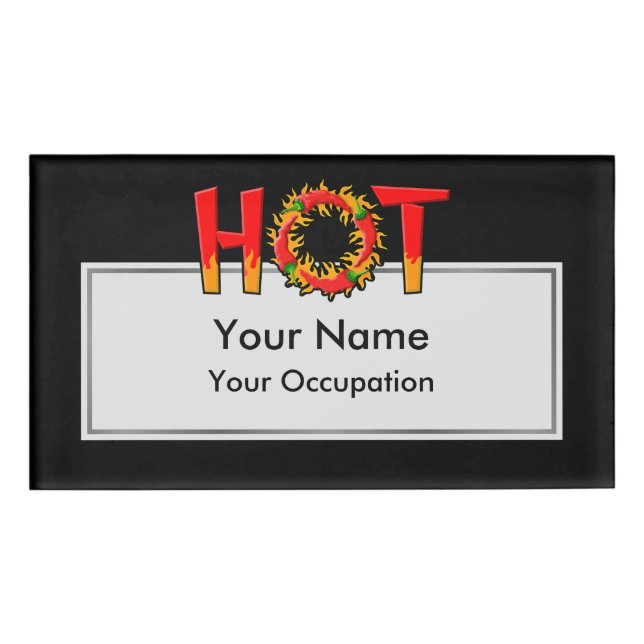 HOT NAME TAG (Front)