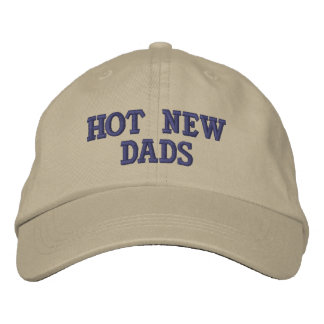 HOT NEW DADS EMBROIDERED BASEBALL CAP