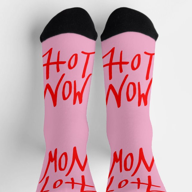 HOT NOW PINK SOCKS (Top)