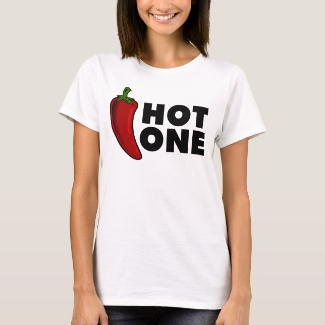 Hot One Chili Pepper T-Shirt (Front)