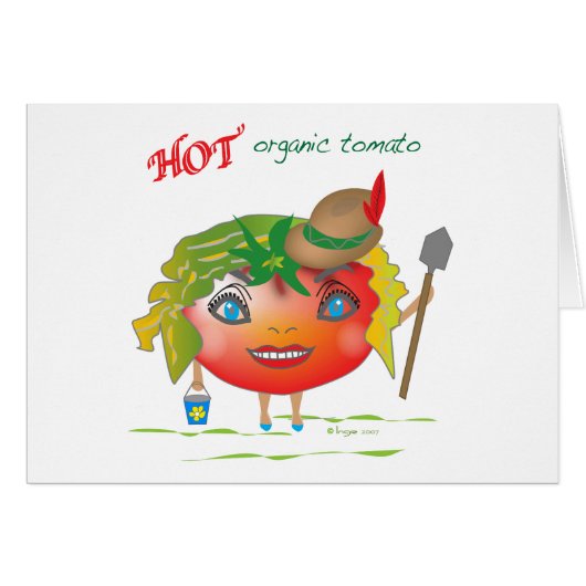 Hot Organic Tomato (Front Horizontal)