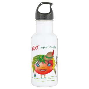 Hot Organic Tomato Stainless Steel Water Bottle