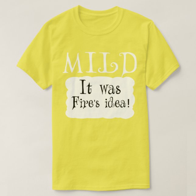 Hot Packet Halloween Taco Costume T-Shirt (Design Front)