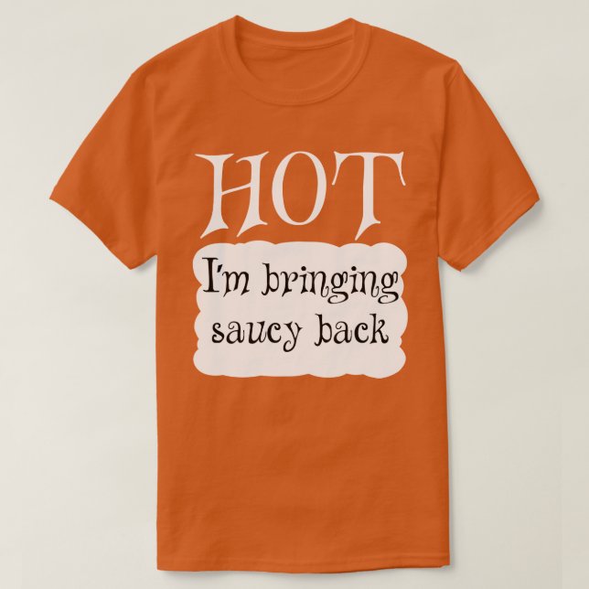 Hot Packet Halloween Taco Costume T-Shirt (Design Front)