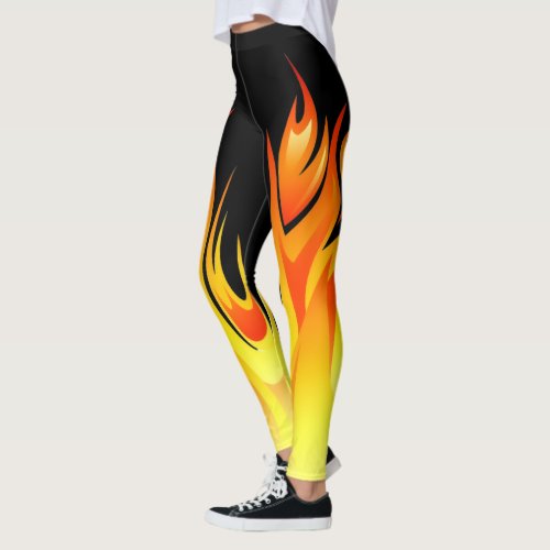 Hot Pants - Flamed out sexy leggings for the hotness.