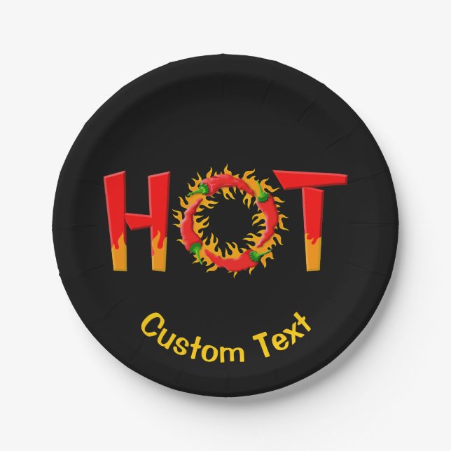HOT PAPER PLATES (Front)