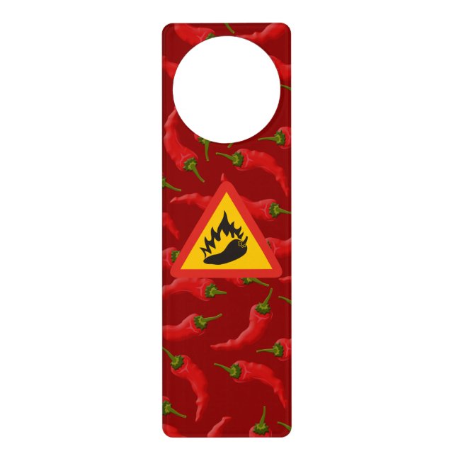 Hot pepper danger sign (Front)