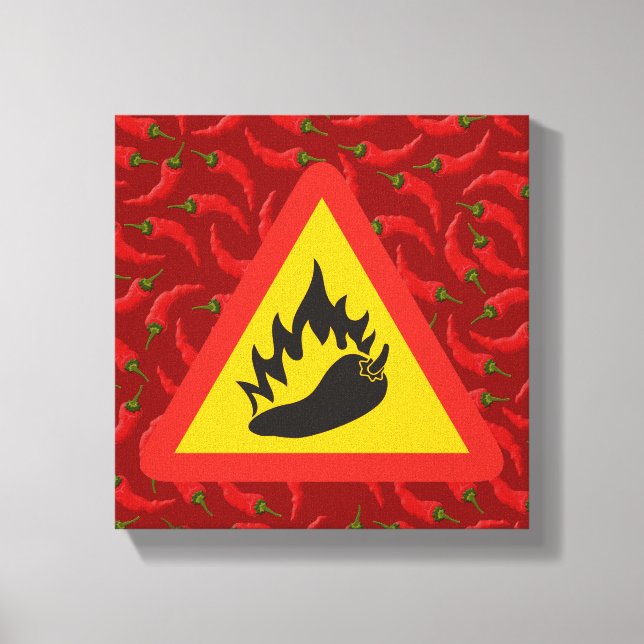 Hot pepper danger sign (Front)
