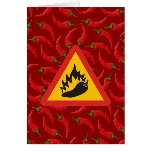 Hot pepper danger sign (Front)