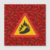 Hot pepper danger sign (Front)