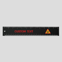 Hot pepper danger sign 12 inch Ruler