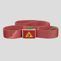 Hot pepper danger sign belt