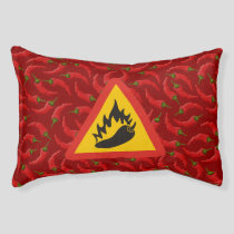 Hot pepper danger sign pet bed