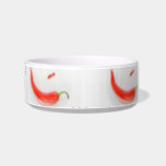 Hot pepper Hearts white red  Bowl<br><div class="desc">Hot pepper Hearts white red</div>