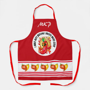 Hot Pepper Humor Apron