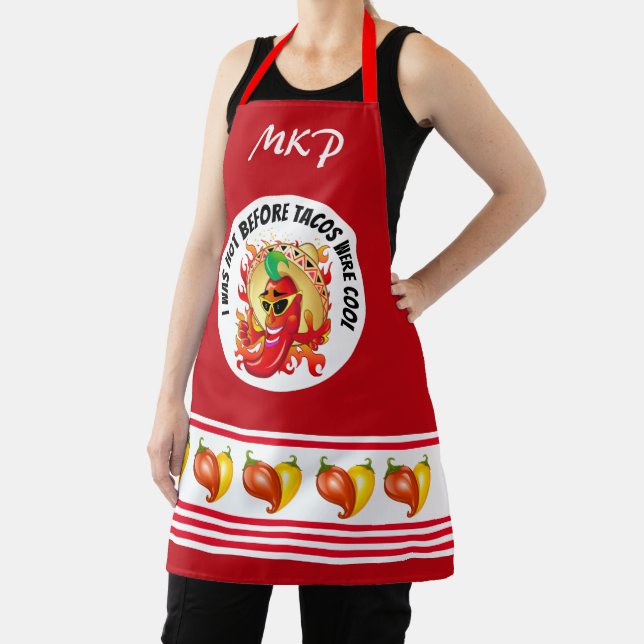 Hot Pepper Humor Apron (Insitu)