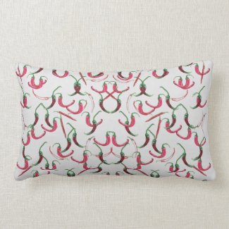 Hot pepper  lumbar pillow
