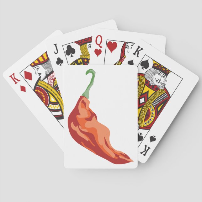 Hot Pepper Poker Cards (Back)