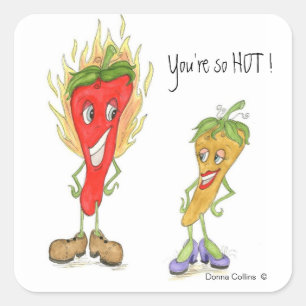 Hot Pepper Sticker
