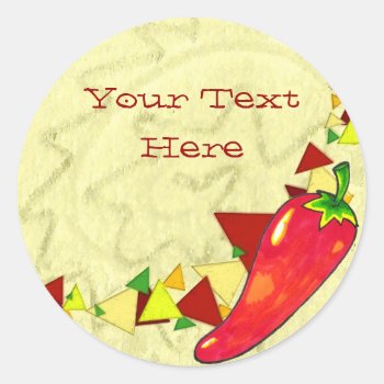 Hot Pepper Stickers by Customizables at Zazzle