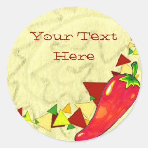 Hot Pepper Stickers
