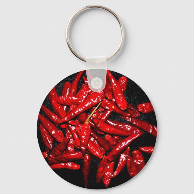 Hot Pepper - Still Life Keychain (Front)