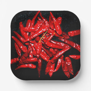 Hot Pepper - Still Life Paper Plates