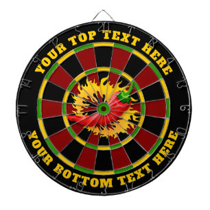 Hot Pepper with Flame Dart Board