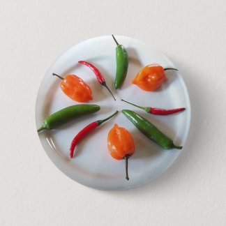 Hot Peppers 2 Button