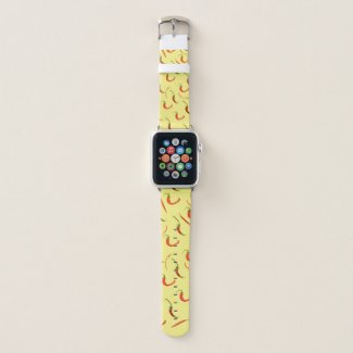 Hot Peppers  Apple Watch Band