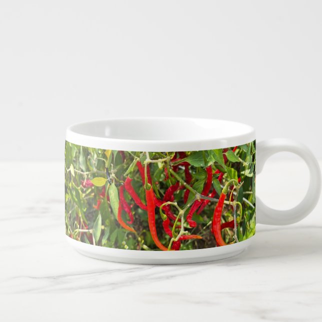 Hot Peppers for Hot Chile! Bowl (Left)