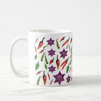 Hot Peppers  personalized Coffee Mug