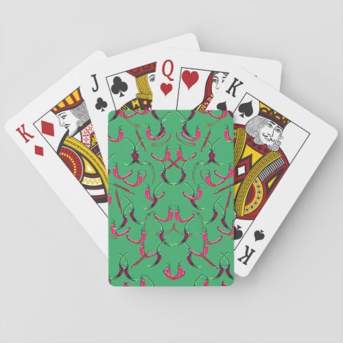 Hot Peppers  Poker Cards