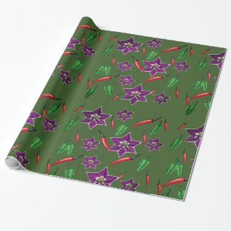 Hot Peppers, Purple Blossom Custom
