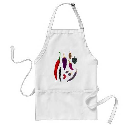 Hot Peppers Spice Apron