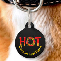 HOT PET ID TAG