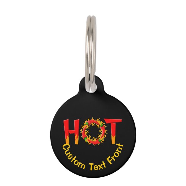 HOT PET ID TAG (Front)