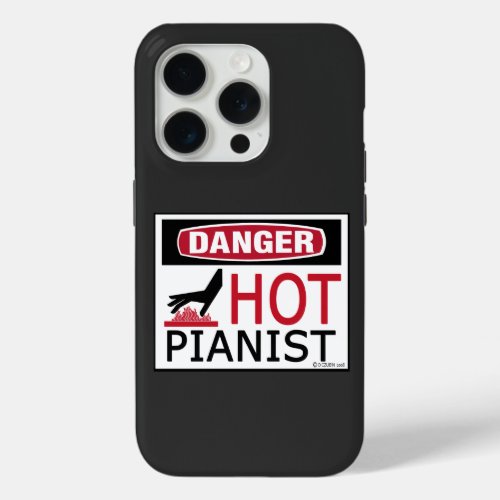 Hot Pianist iPhone 15 Pro Case
