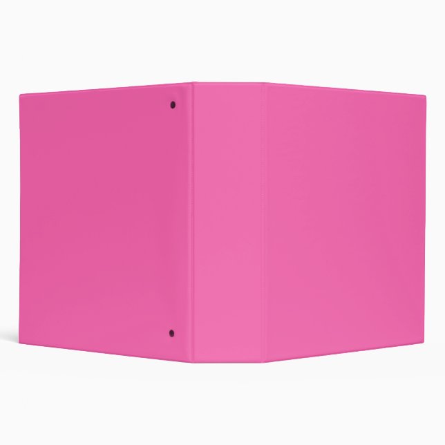 Hot Pink 3 Ring Binder (Background)