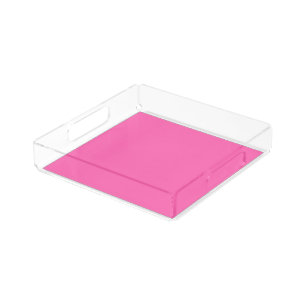 Hot Pink Acrylic Tray