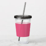 Hot Pink Acrylic Tumbler Hot Pink Acrylic Tumbler