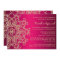 Hot Pink and Gold Indian Inspired Bridal Shower