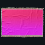 Hot Pink and Neon Pink Ombre Shade Color Fade Throw Blanket<br><div class="desc">Hot Pink and Neon Pink Ombre Shade Color Fade . - hot, pink, neon, ombre, shade, color, fade, trend, bright, fluorescent, highlighter, bright neon pink, bright pink, hot pink, bright hot pink, neon pink, faded, faded color, hot pink fade, neon pink fade, hot pink shadow, neon pink shadow, school, kids,...</div>
