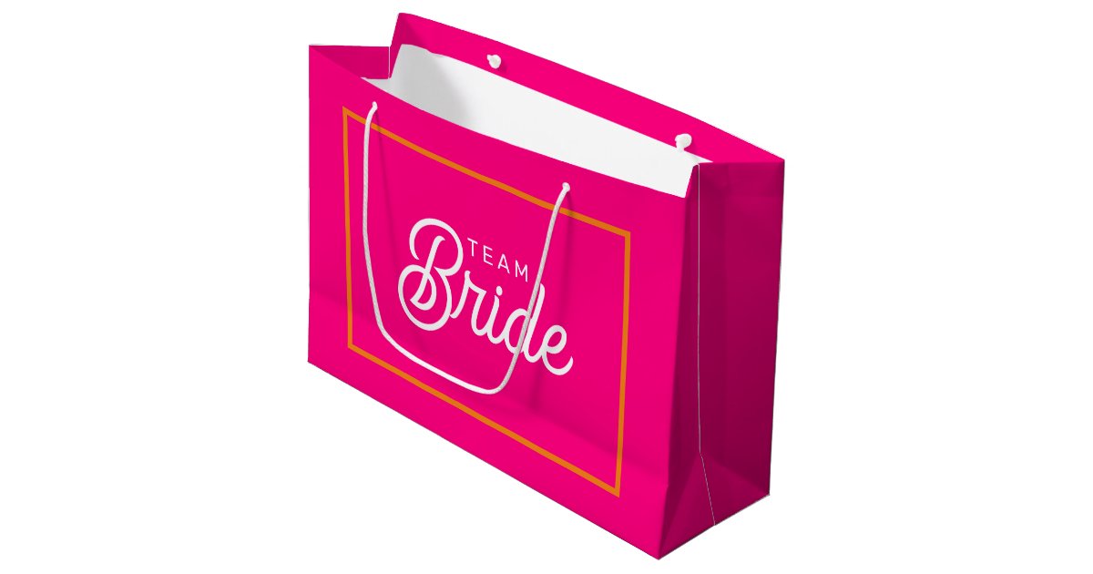 Team Bride Variety Gift Bag Set for Bachelorette Party Bridal