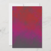 hot pink and red wedding invitation | Zazzle