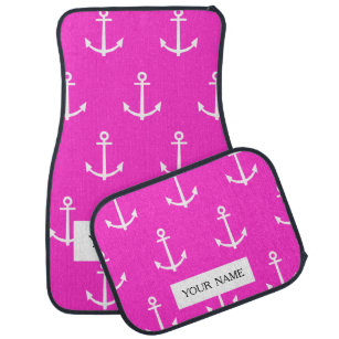 Hot Pink Car Floor Mats Zazzle