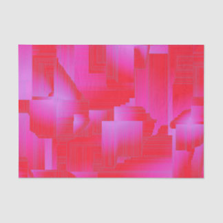 Hot Pink Art Deco Tissue Paper